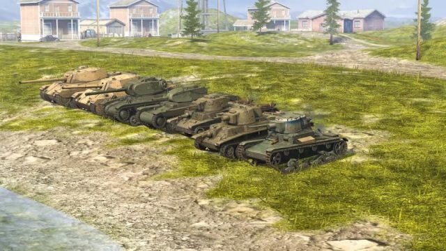 Новая ветка танков в WOT Blitz 6.3 – Сборная Европы